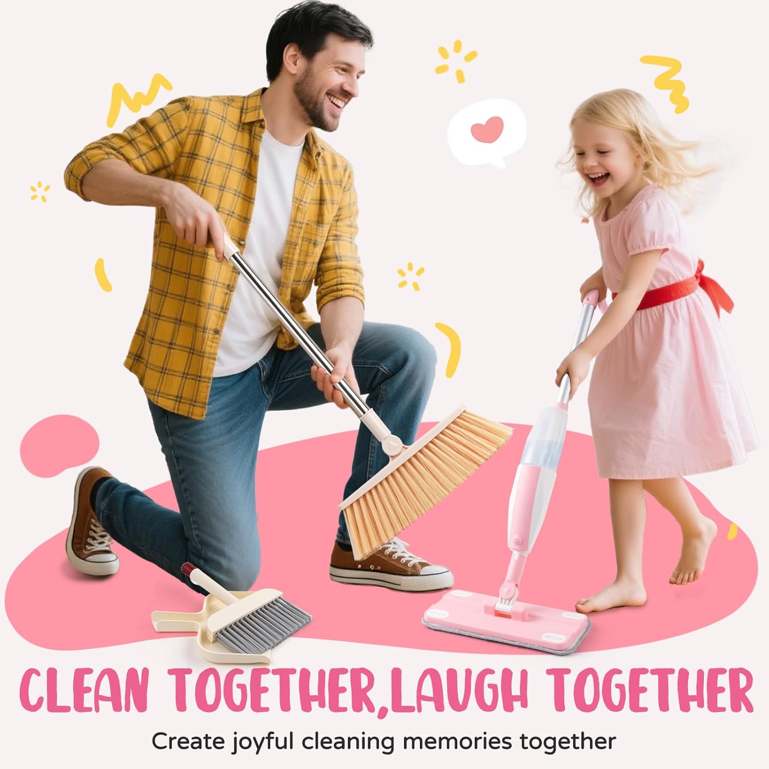 Thumbnail 6 de Kids cleaning toy set 3+ spray mop