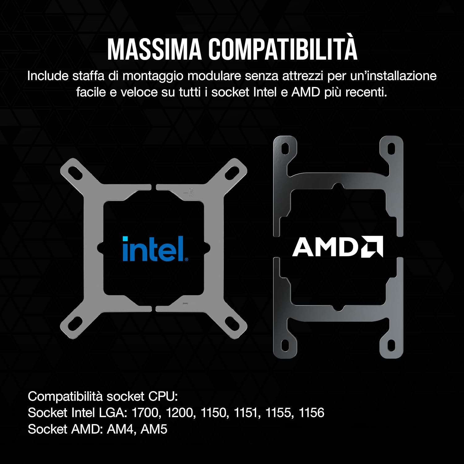 Thumbnail 6 de CORSAIR iCUE LINK H100i RGB Dissipatore AIO 240 mm: raffreddamento silenzioso con gestione cablaggi avanzata