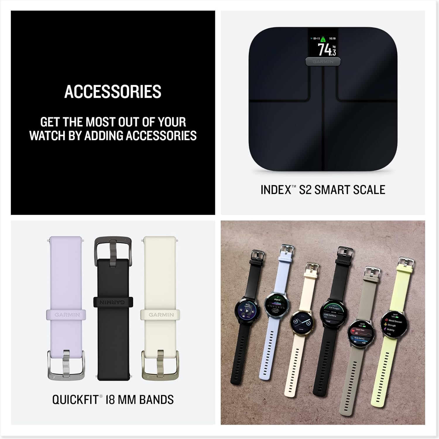 Thumbnail 5 de Garmin Venu 4 (41mm) GPS Smartwatch with AMOLED Display and Health Focus