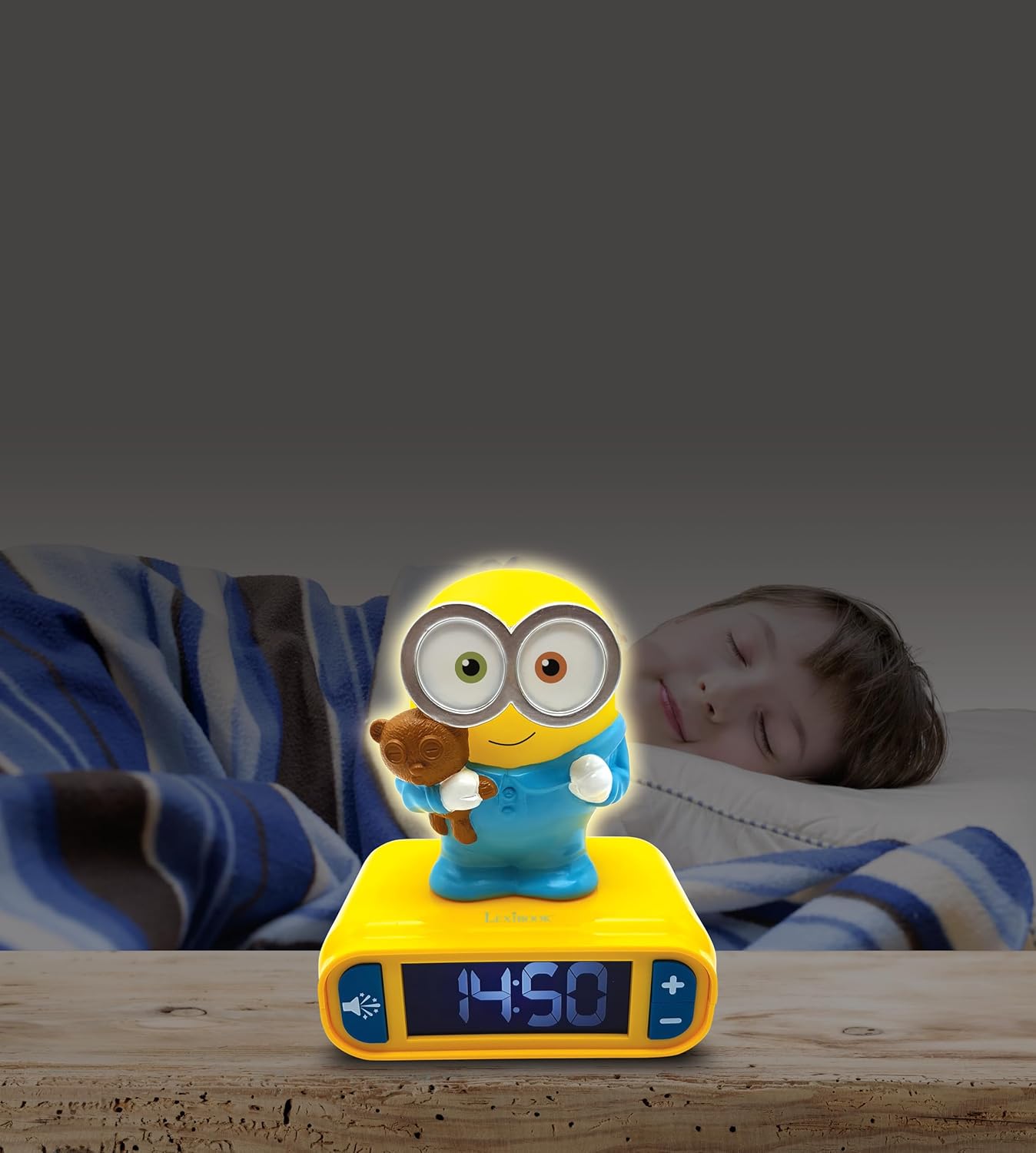 Thumbnail 6 de Lexibook Ich - Einfach unverbesserlich Minions Bob Nachtlicht-Wecker RL800DES