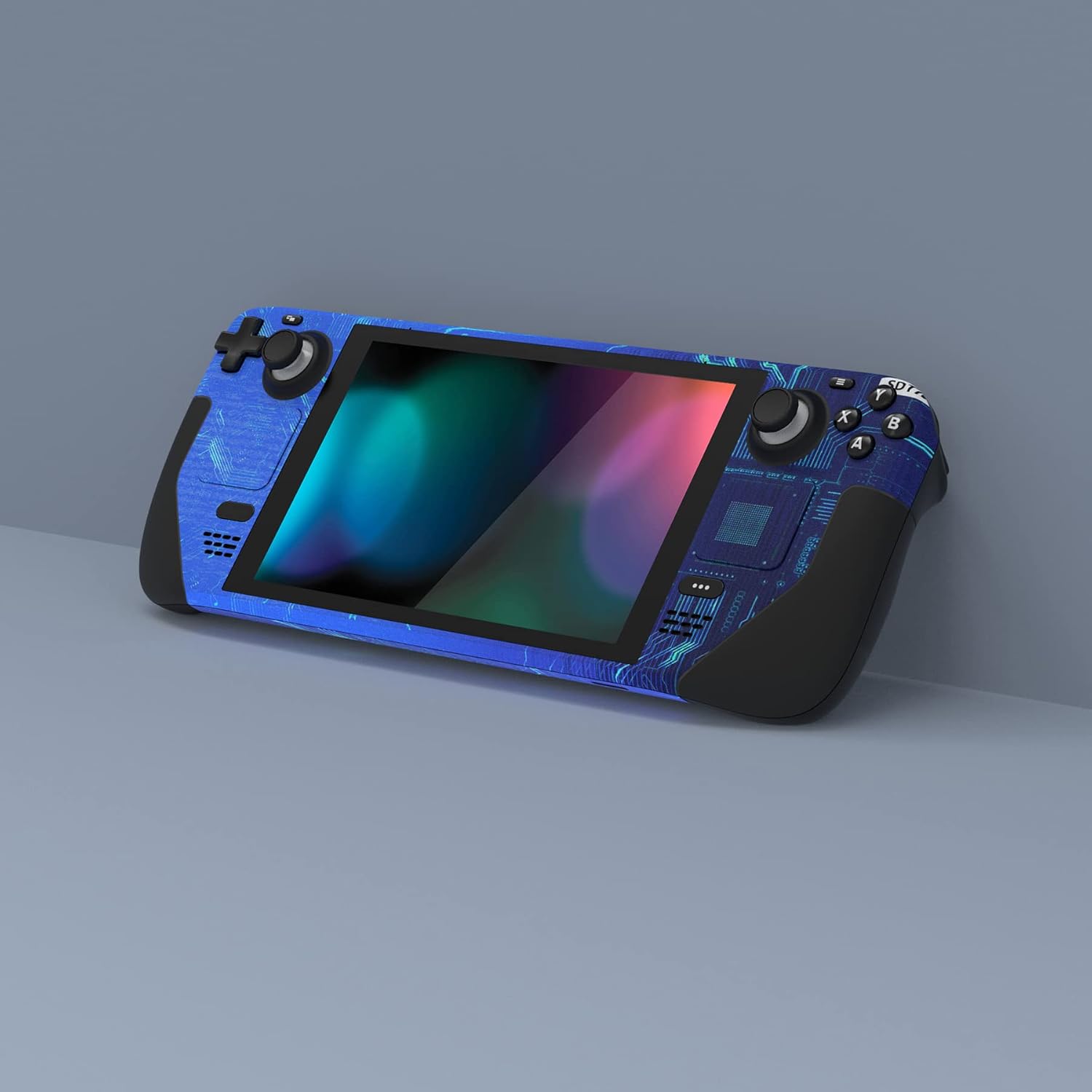 Detalle de PlayVital Full Set Protective Skin Decal for Steam Deck LCD/OLED – Blue Light Graphic