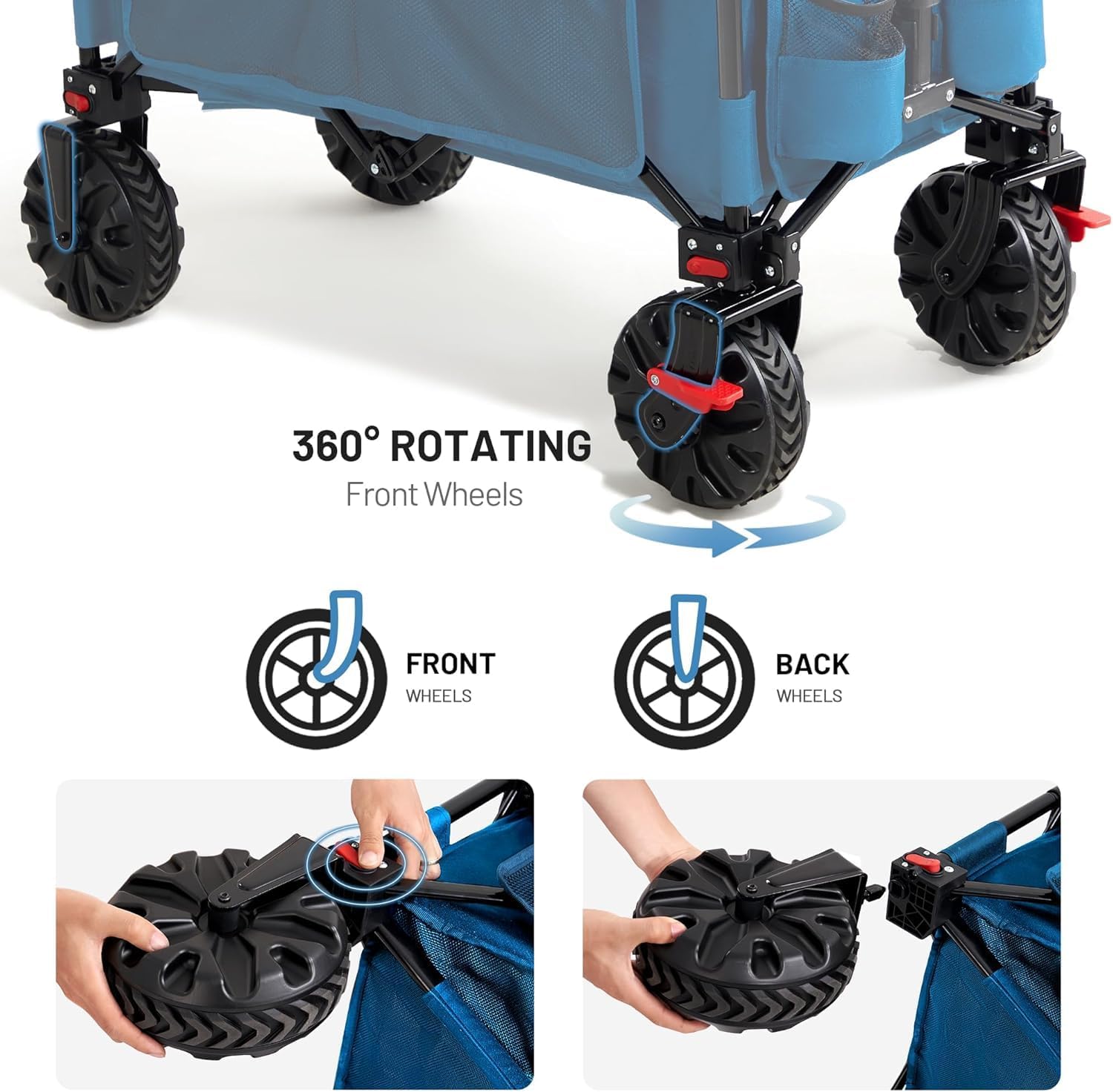 Thumbnail 5 de TIMBER RIDGE Festival Trolley 200L 100kg