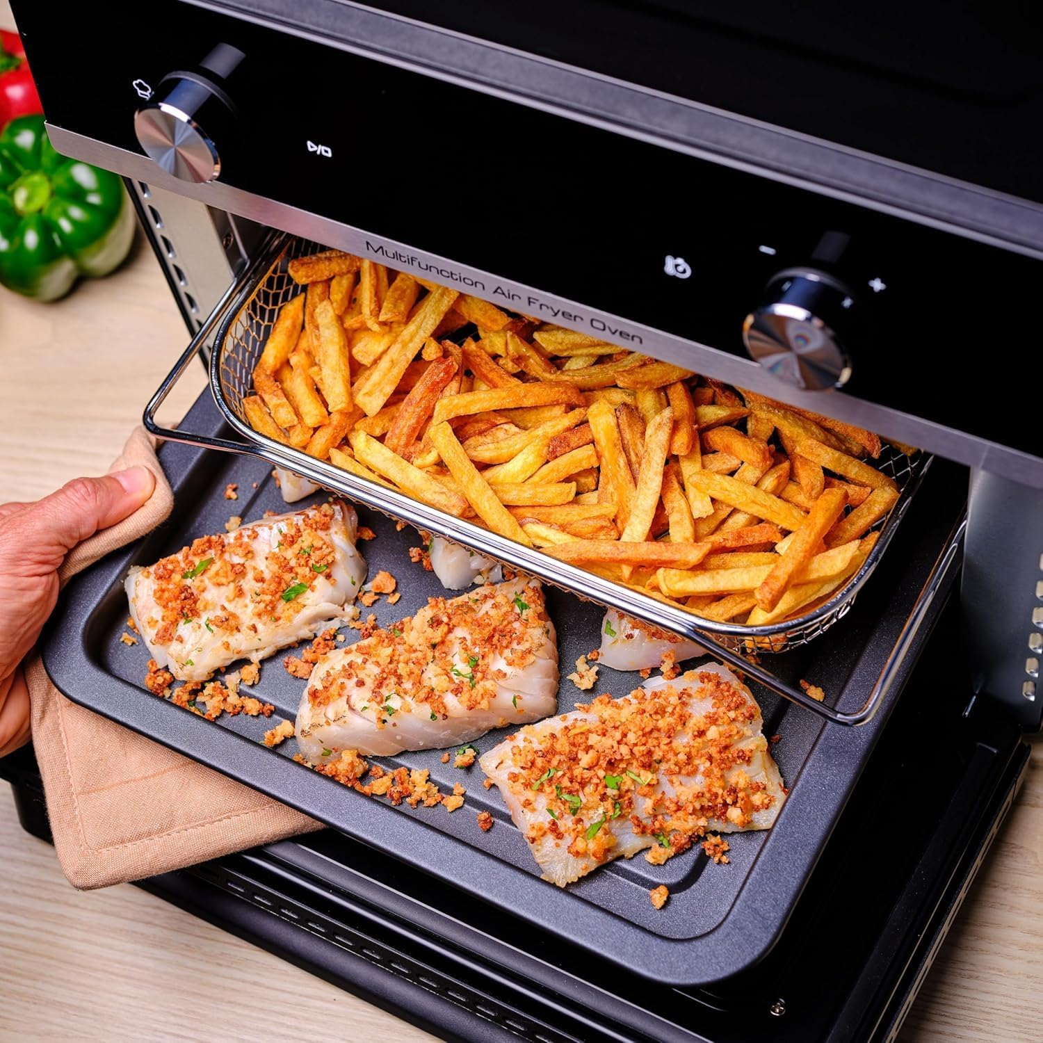 Thumbnail 6 de Moulinex Easy Fry Air Fryer Oven 20L 🍟 Horno y freidora digital