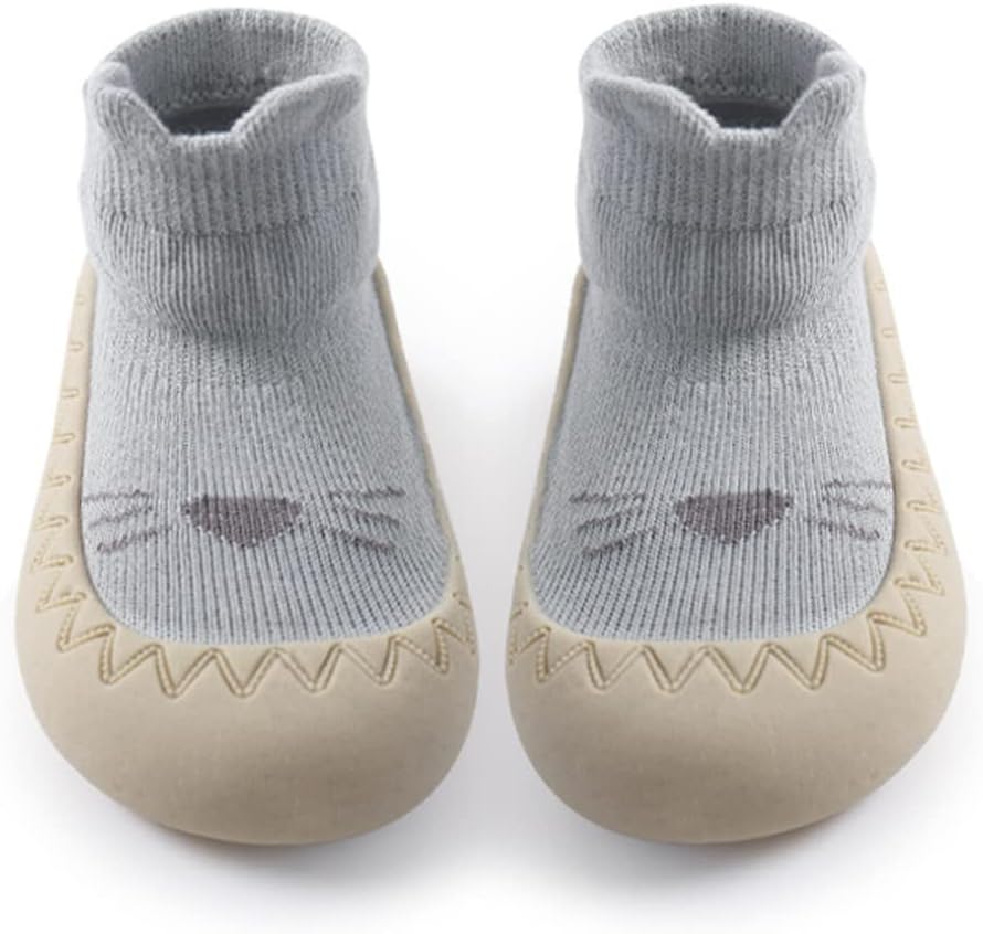 Thumbnail 6 de Exemaba Baby Sockenschuhe – rutschfeste, weiche Babyschuhe mit Cartoon-Design (1 Paar)