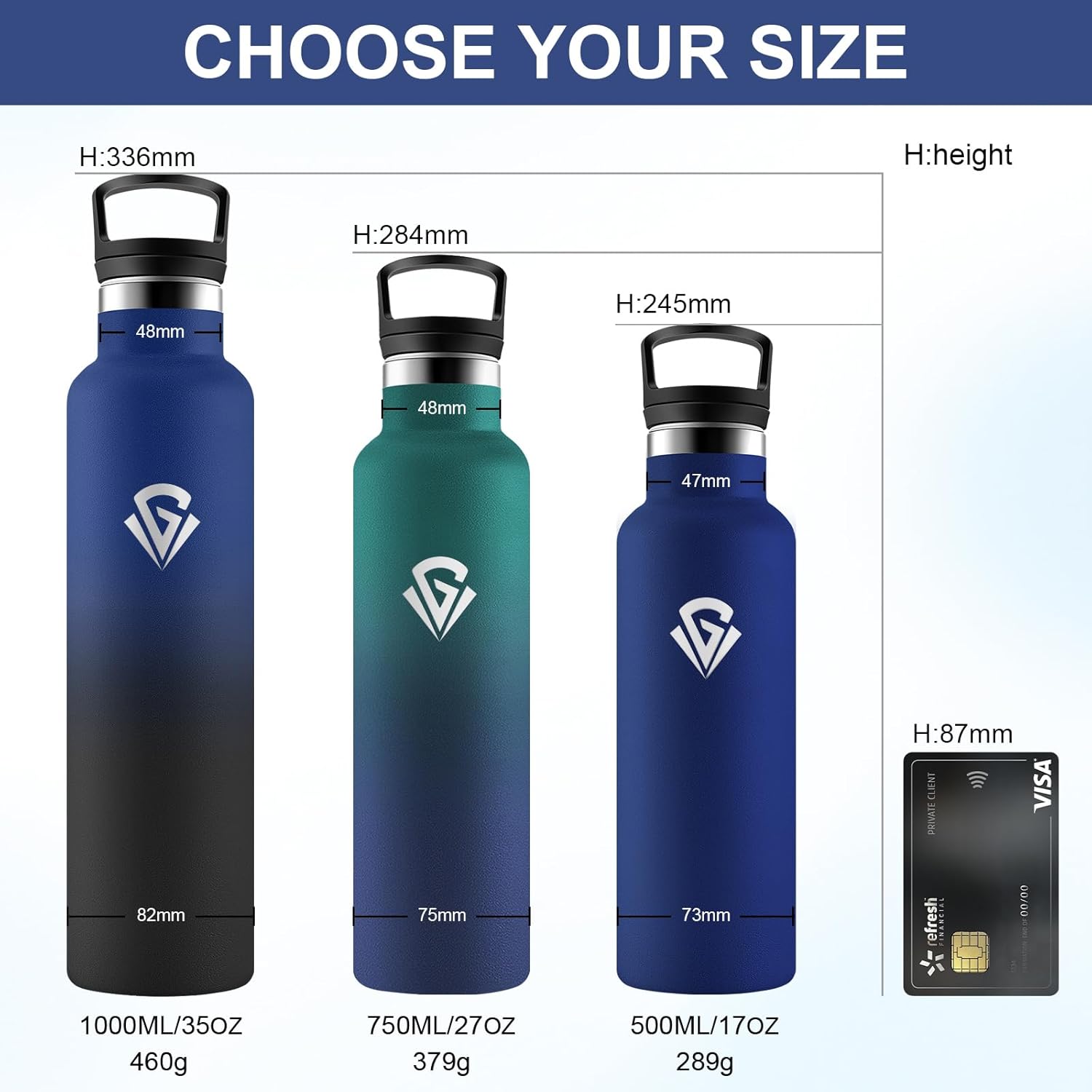 Thumbnail 4 de Botella Agua Acero Inoxidable 500ml