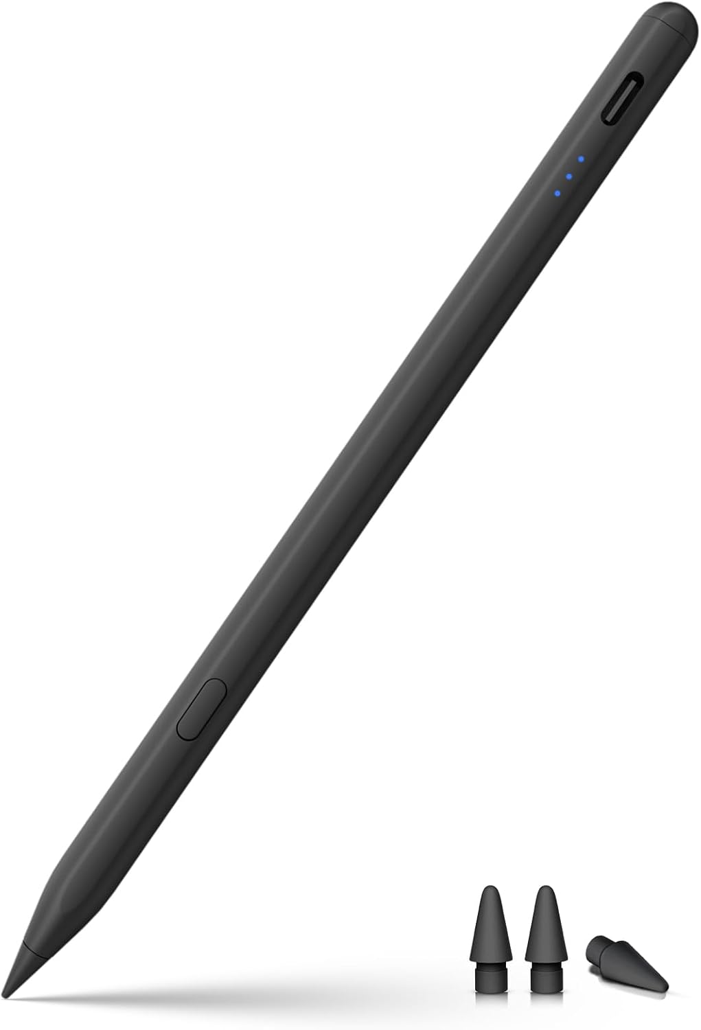 Detalle de KEEPRO iPen-C-Black Stylus for iPad, USB-C Charging and Tilt Sensitivity