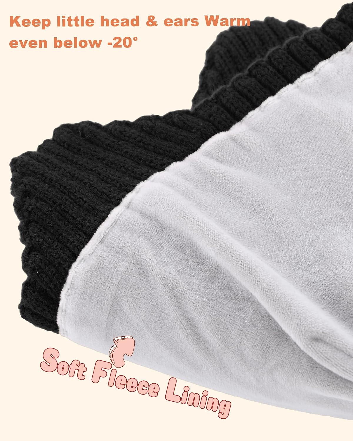 Detalle de Toddler Winter Hat, Acrylic