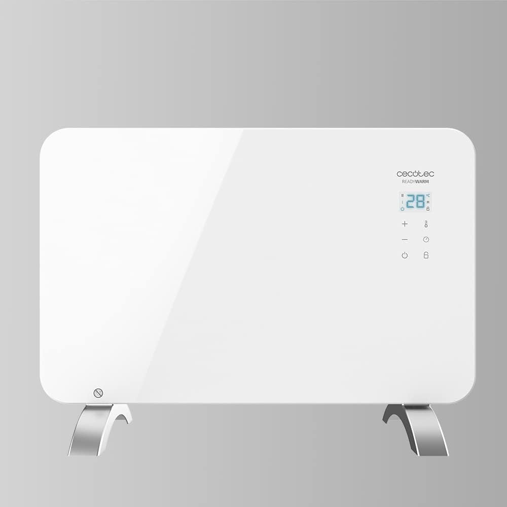 Detalle de Cecotec Energy Efficient Ready Warm 6650 Crystal: radiatore elettrico 1000 W con Wi‑Fi (Tuya Smart)