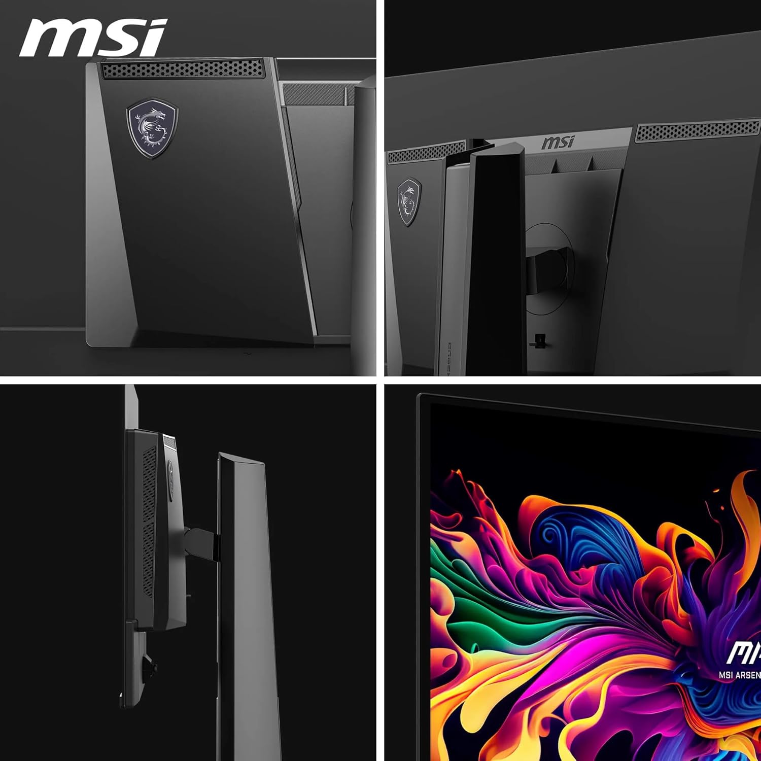 Detalle de MSI MAG 274QPA QD-OLED X24 – 27 Zoll Gaming-Monitor mit Quantum Dot OLED, 240 Hz, G-SYNC-kompatibel