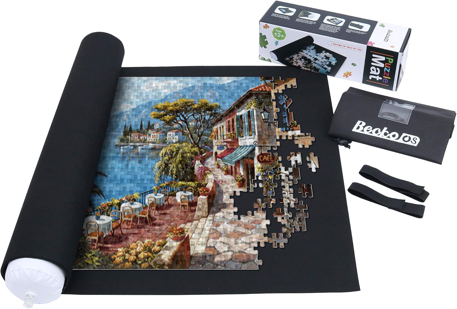 Becko Puzzle Roll Aufbewahrungsfilzmatte 1500 Teile