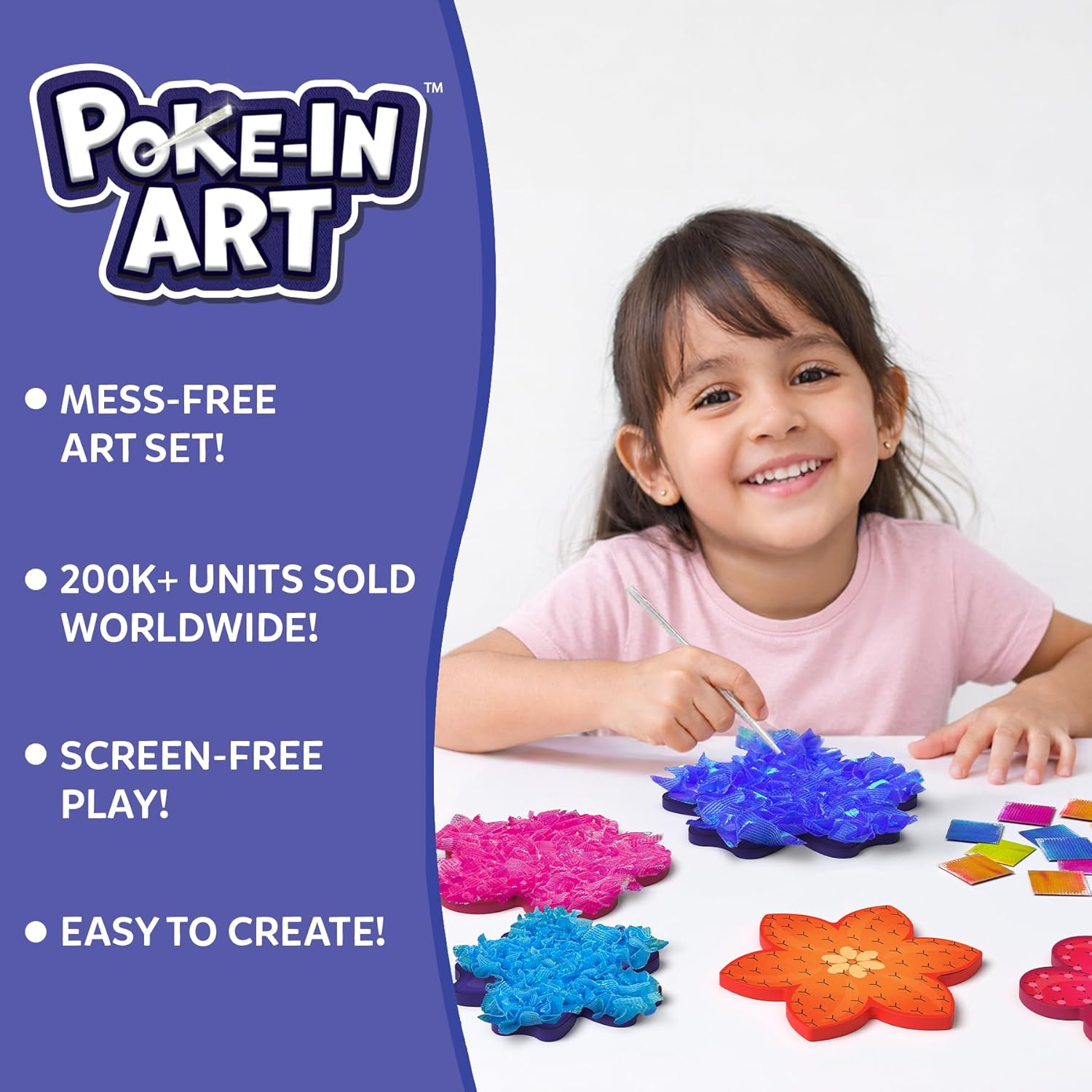 Detalle de Skillmatics Poke-in Art Flower Bouquet kit
