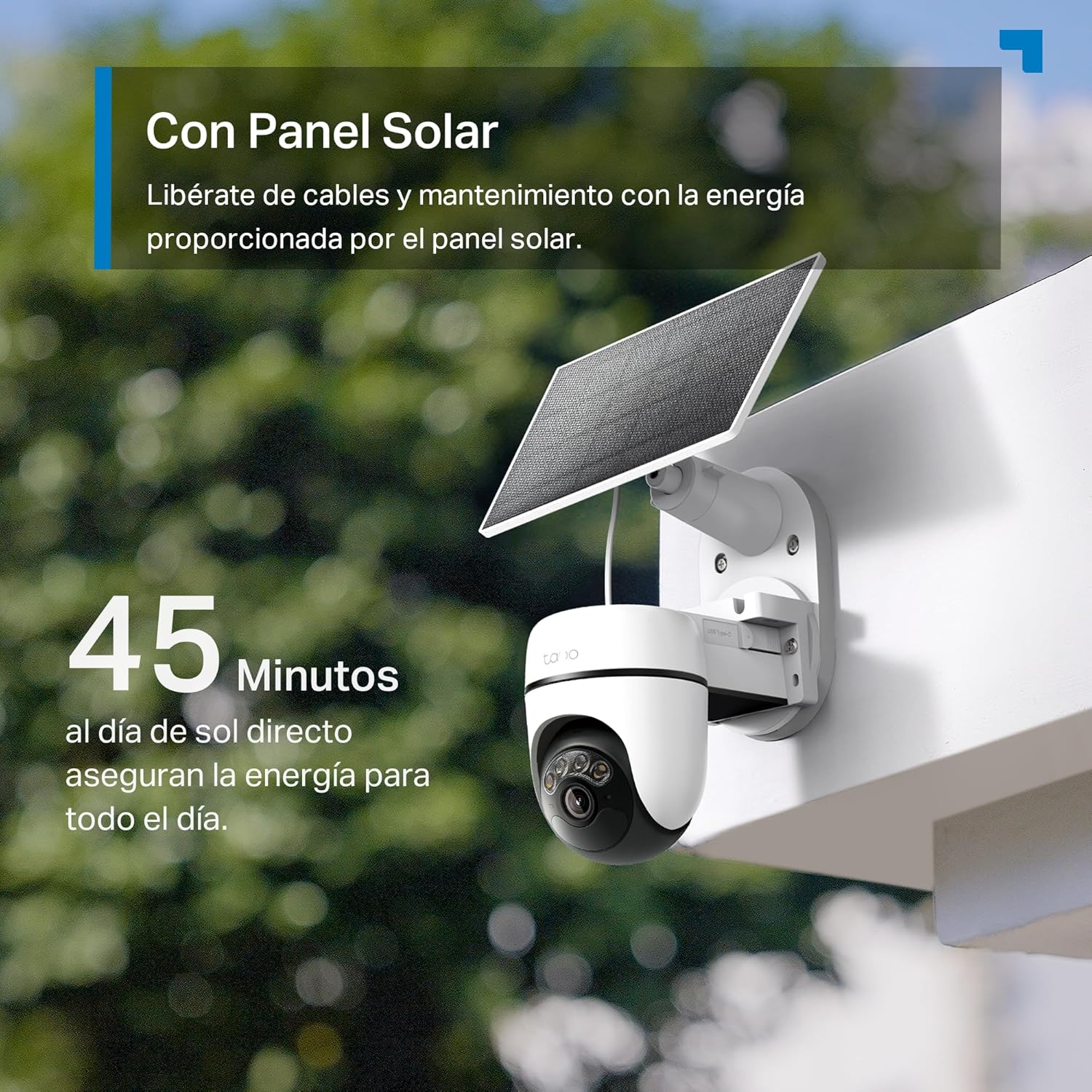 Thumbnail 3 de Tapo C610 Kit cámara exterior 2K con panel solar
