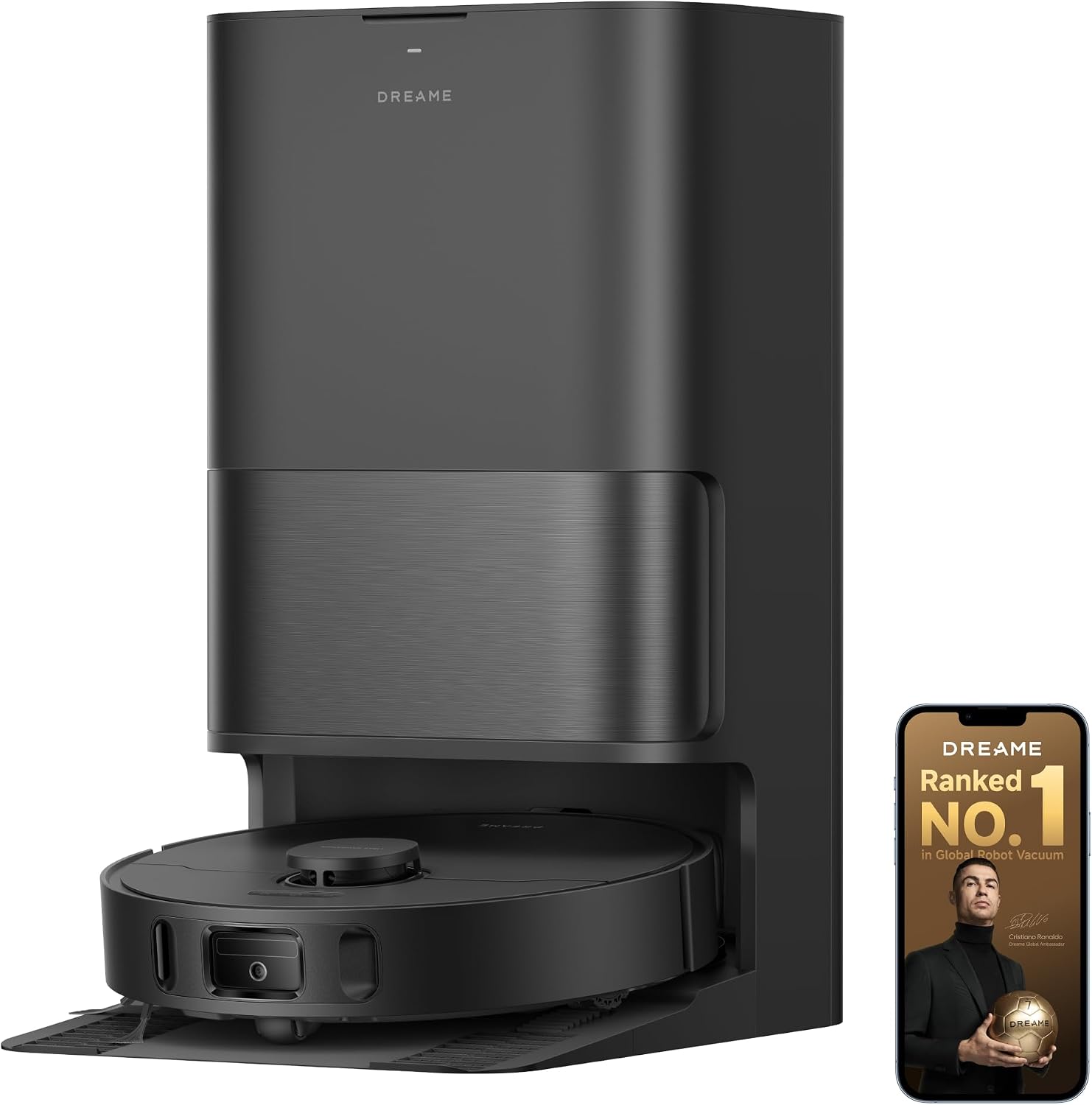 Detalle de dreame L40 Ultra A: Robot Vacuum and Mop with Auto Dust Emptying and Dual Anti-Tangle System