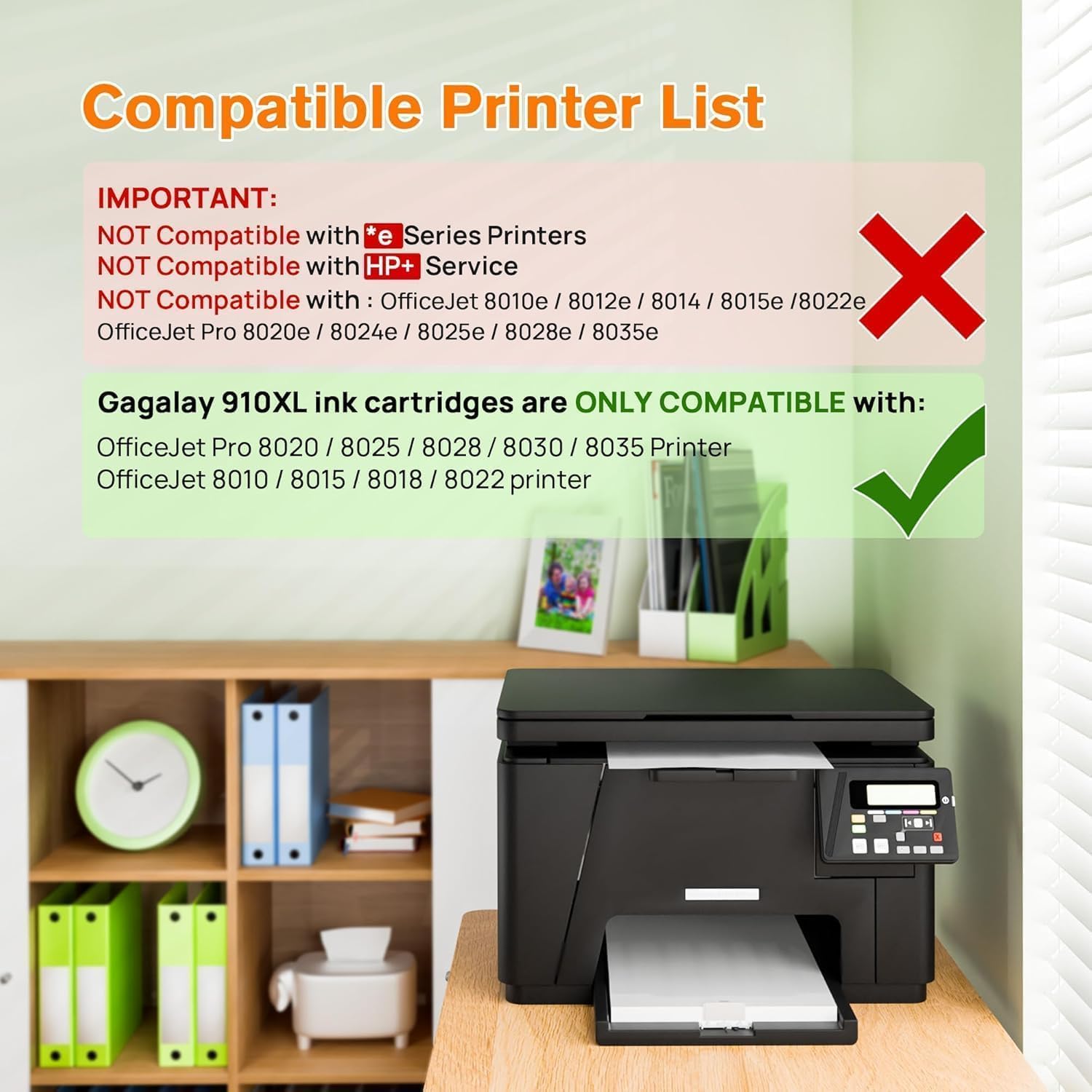 Detalle 2 de HP 910XL Ink Cartridges Combo Pack (4-Pack) for OfficeJet Pro 8020/8010 Series