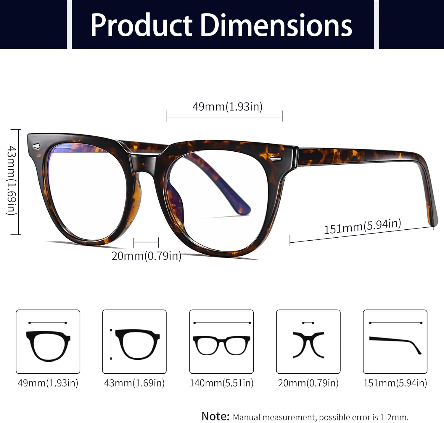 Thumbnail 6 de KANASTAL Alta Claridad Gafas Luz Azul 99,9%