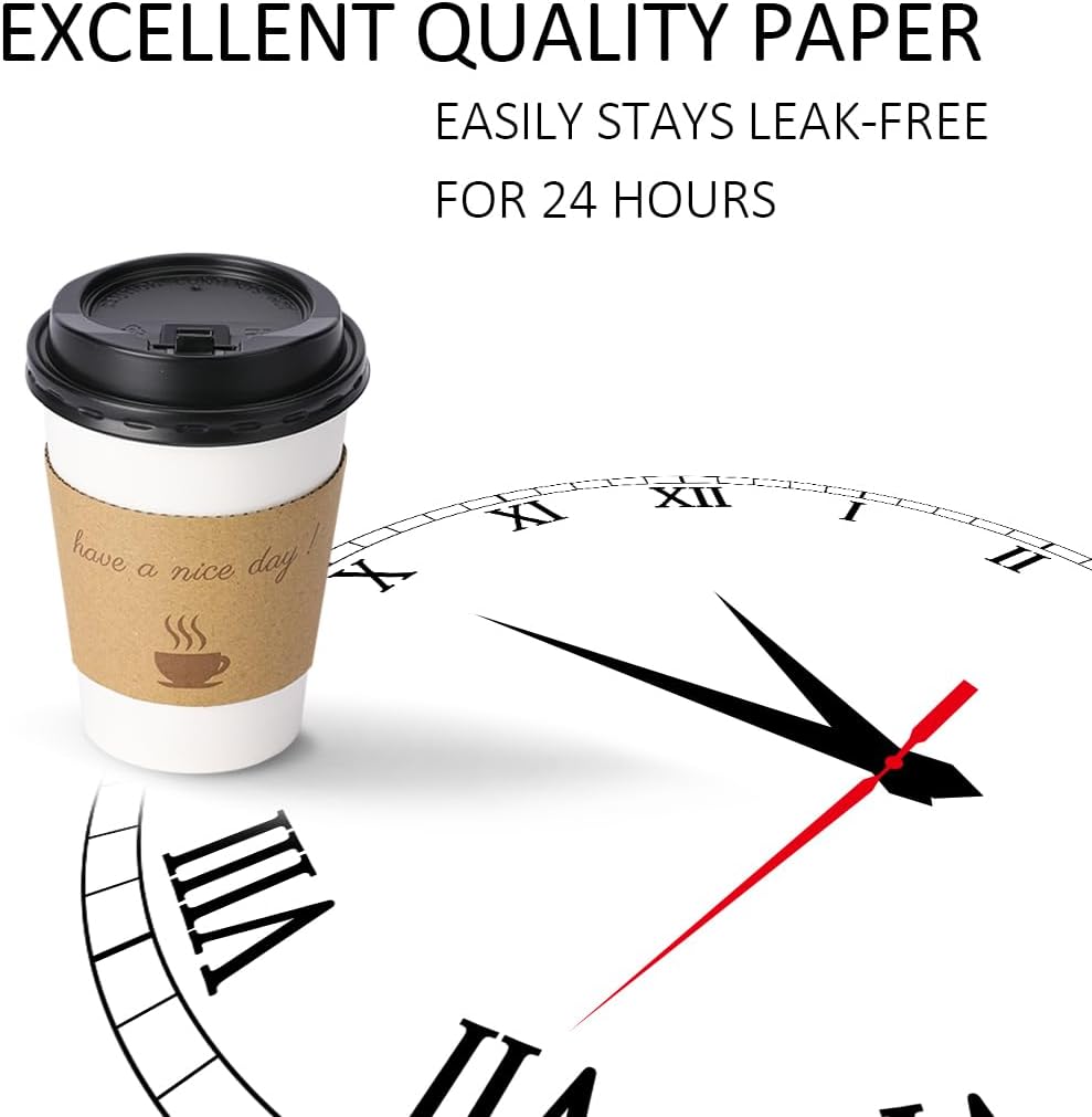 Thumbnail 2 de BYSNOW 12 oz Coffee Cups with Lids