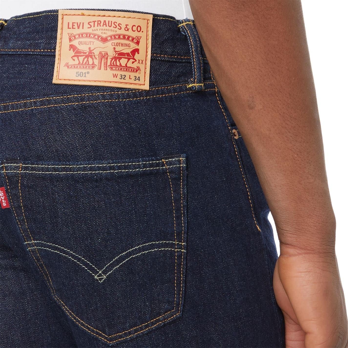 Thumbnail 4 de Levi's Men's 501 Original Fit Jeans – zeitloser Stil mit moderner Wasserbilanz