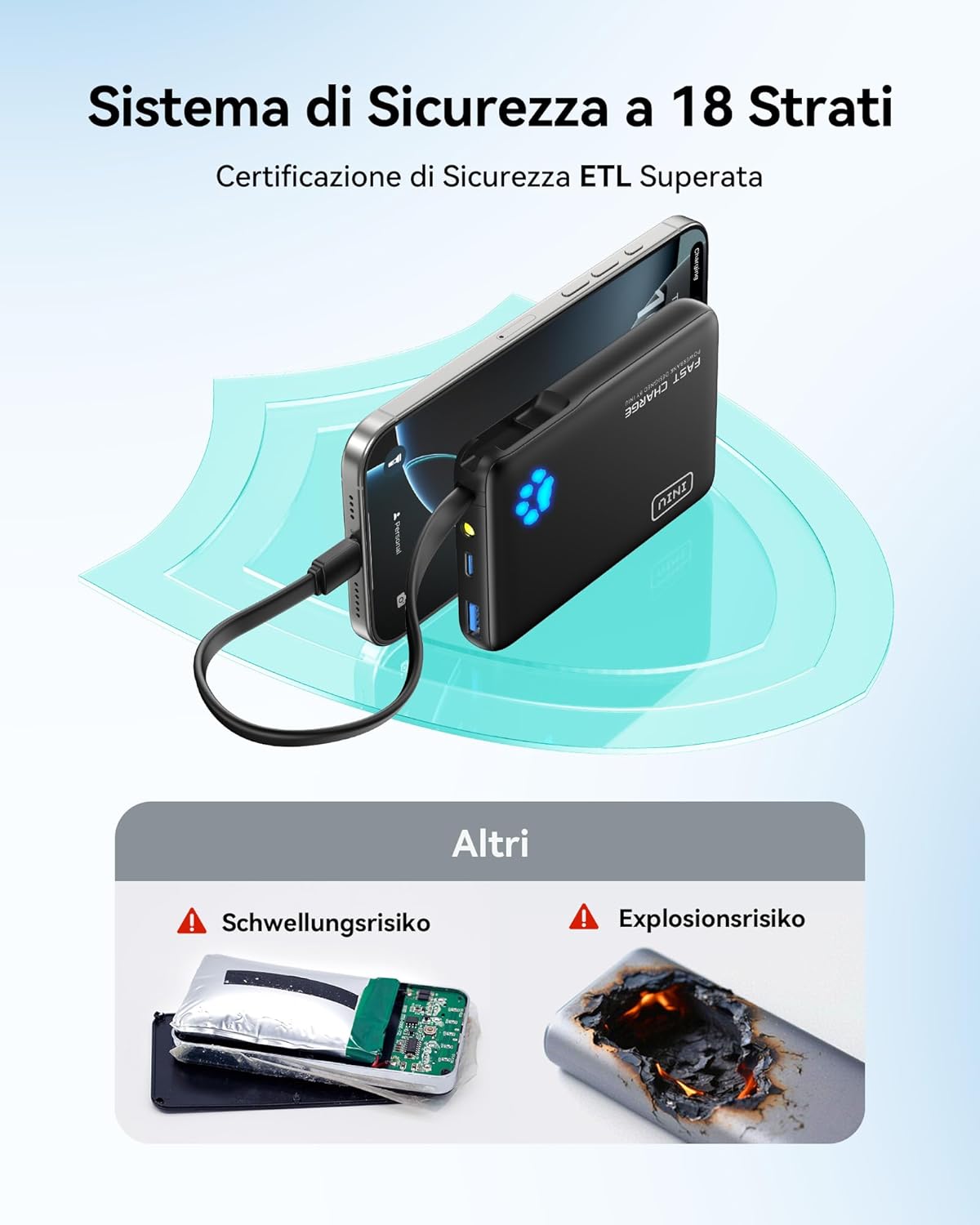 Thumbnail 5 de INIU 45W Power Bank 10000mAh