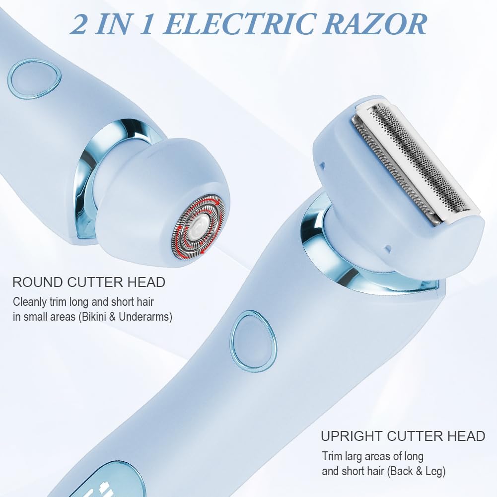 Detalle 1 de AOGOE Lady Shaver 2-in-1