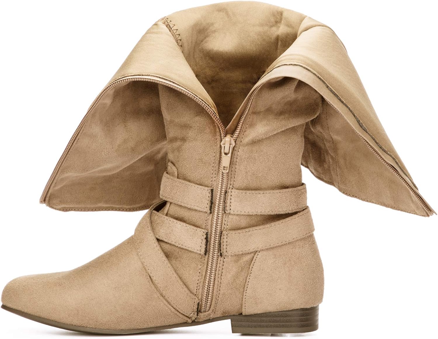 Detalle 2 de mysoft Women's Knee-High Suede Boots