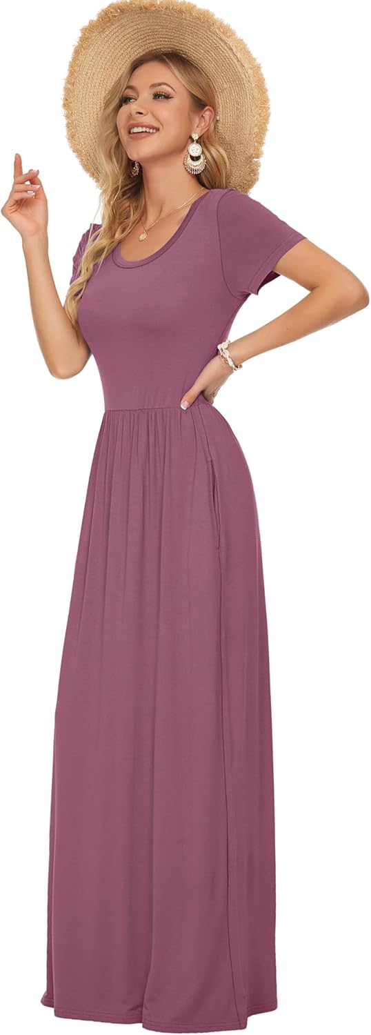 Thumbnail 4 de AUSELILY Maxi Dress for Women – Summer Casual Long Dress with Pockets