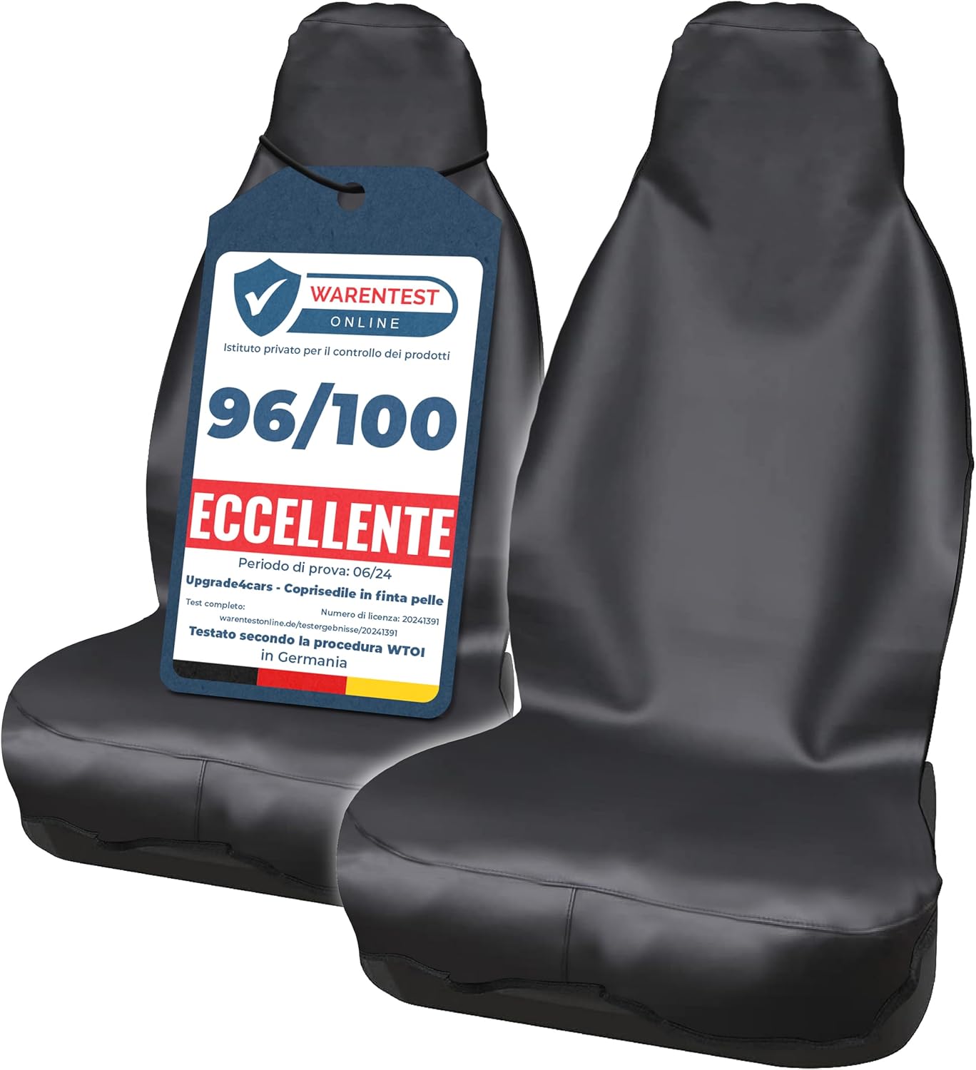 Detalle de Upgrade4cars Coprisedile Universale Auto Anteriore Impermeabile