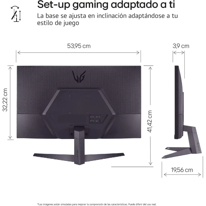 Thumbnail 3 de LG UltraGear 24GS50F-B monitor 23,7" 180 Hz FreeSync