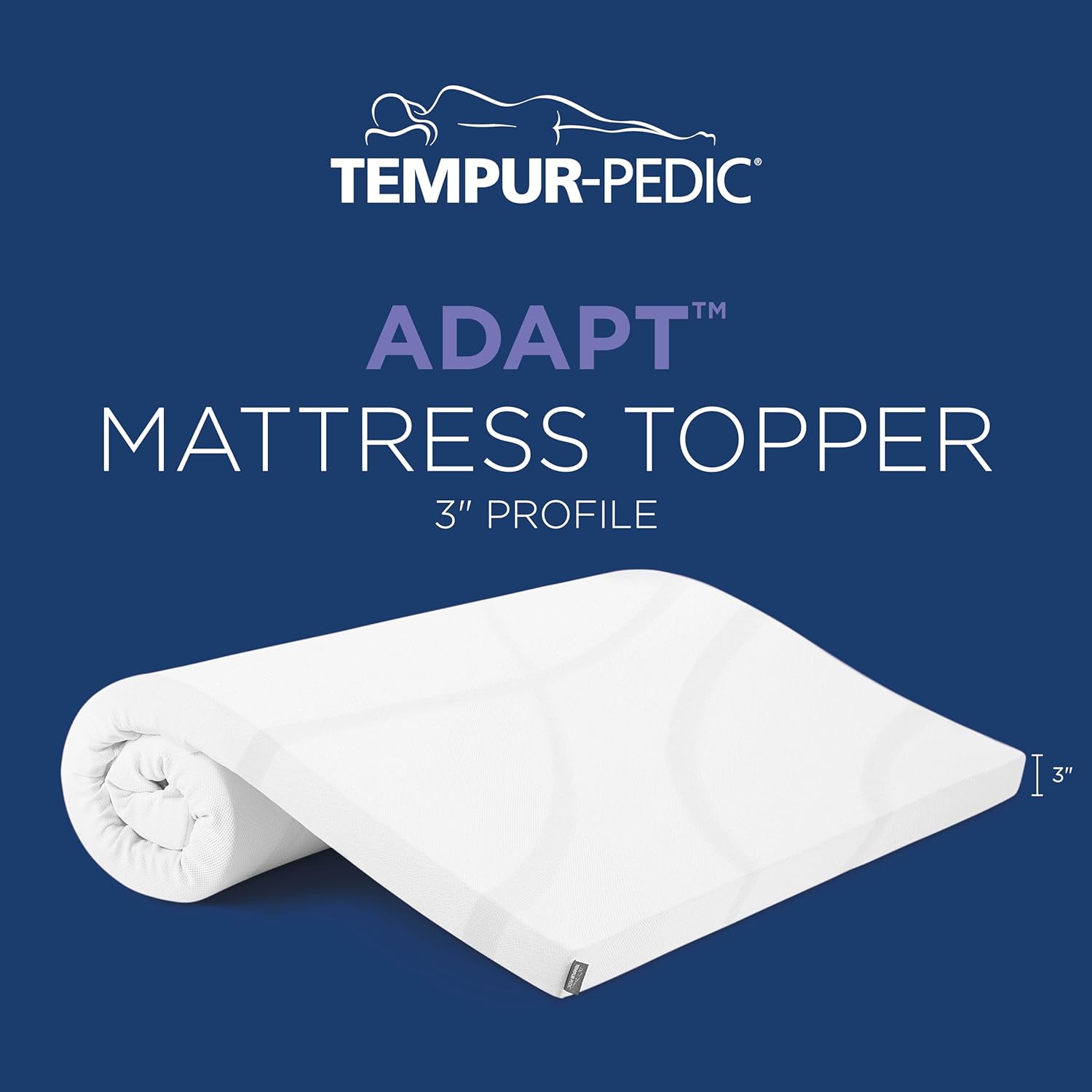 Thumbnail 1 de TEMPUR-Adapt Supreme 3" memory foam topper