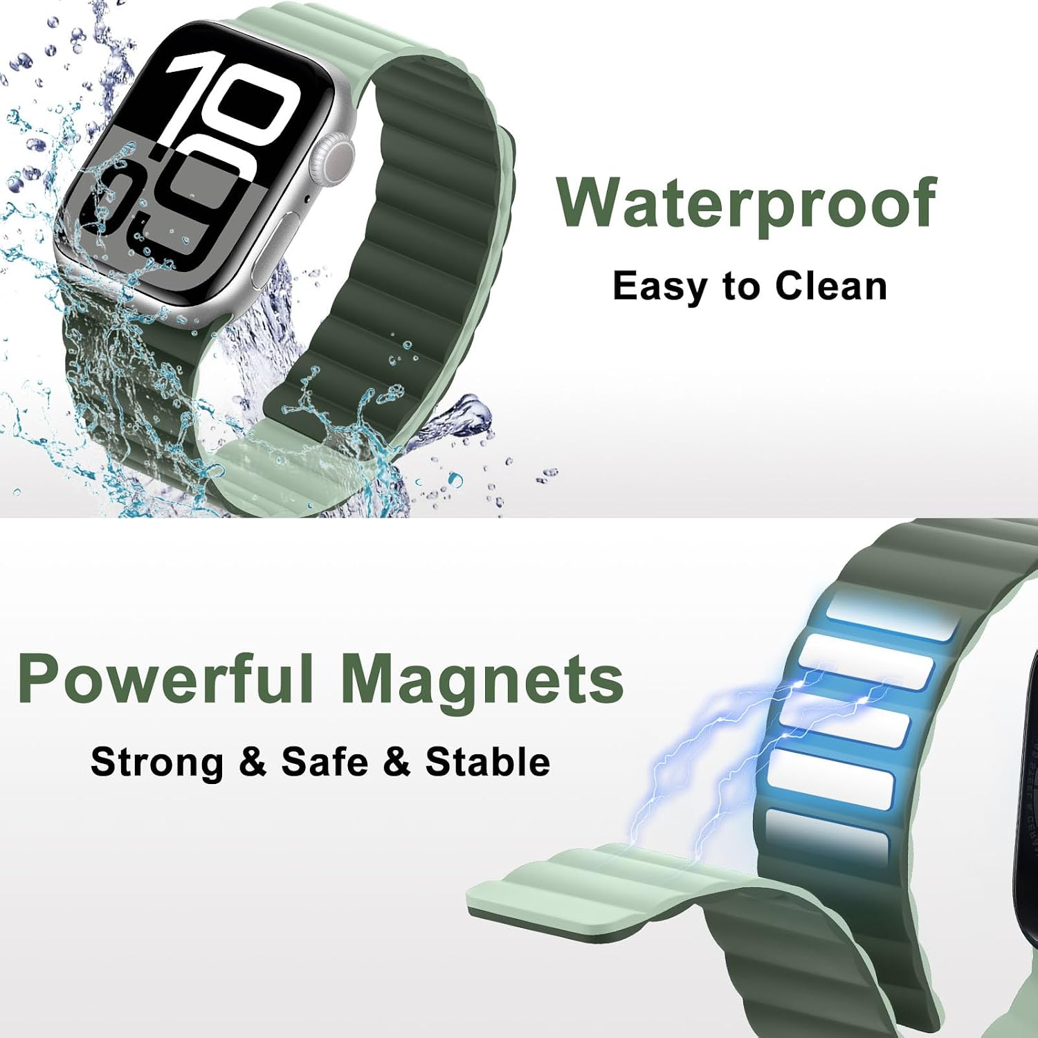 Thumbnail 2 de HITZEE magnetic Apple Watch strap 38-49mm