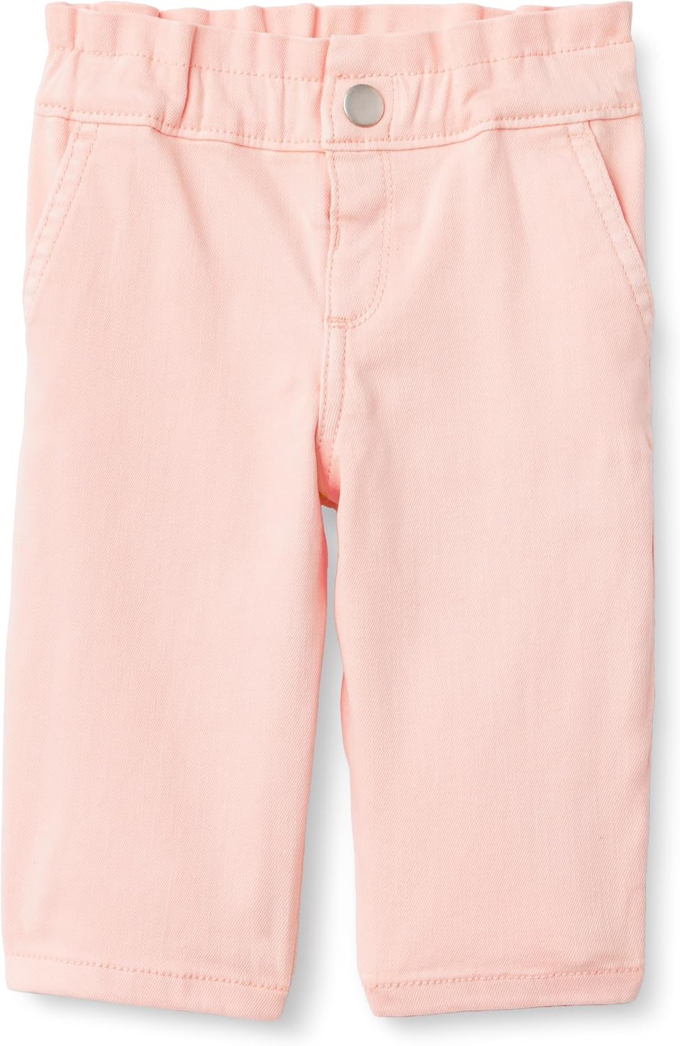 Detalle de Amazon Essentials x Sofia Grainge Toddler & Baby Girls' Straight Leg Jean with Ruffle