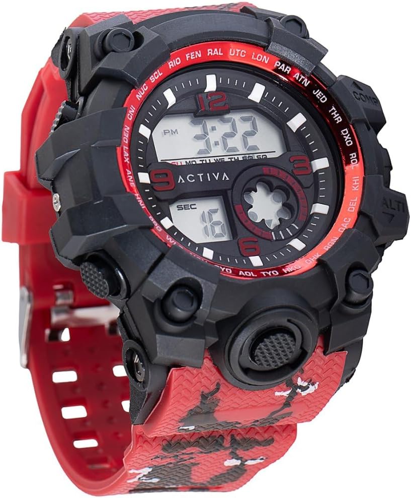 Thumbnail 1 de Invicta Activa Digitale Montre Homme – Mouvement Quartz, Boîtier Plastique 54 mm