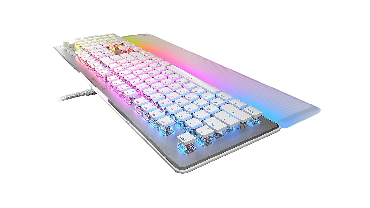 Thumbnail 5 de Turtle Beach Vulcan II Max – Optisch-mechanische Tastatur mit Titan II Schaltern, abnehmbare Handballenauflage und RGB
