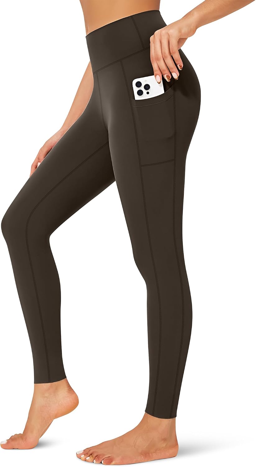 Detalle de CHARMKING Women's Leggings, High-Waisted