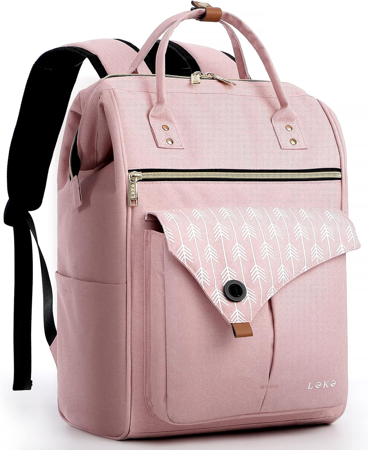 Detalle de Lekesky Sac à dos ordinateur 15,6" femmes noir