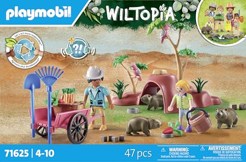 Thumbnail 3 de PLAYMOBIL Wiltopia 71625 Refugio Tejones Australianos 🌿 Eco Amigable