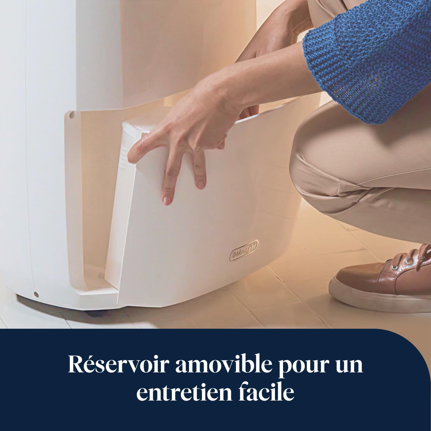 Thumbnail 6 de De’Longhi Tasciugo AriaDry Multi DDSX225 – Déshumidificateur portable 25L/24h, 90 m³, filtration 2 états, blanc