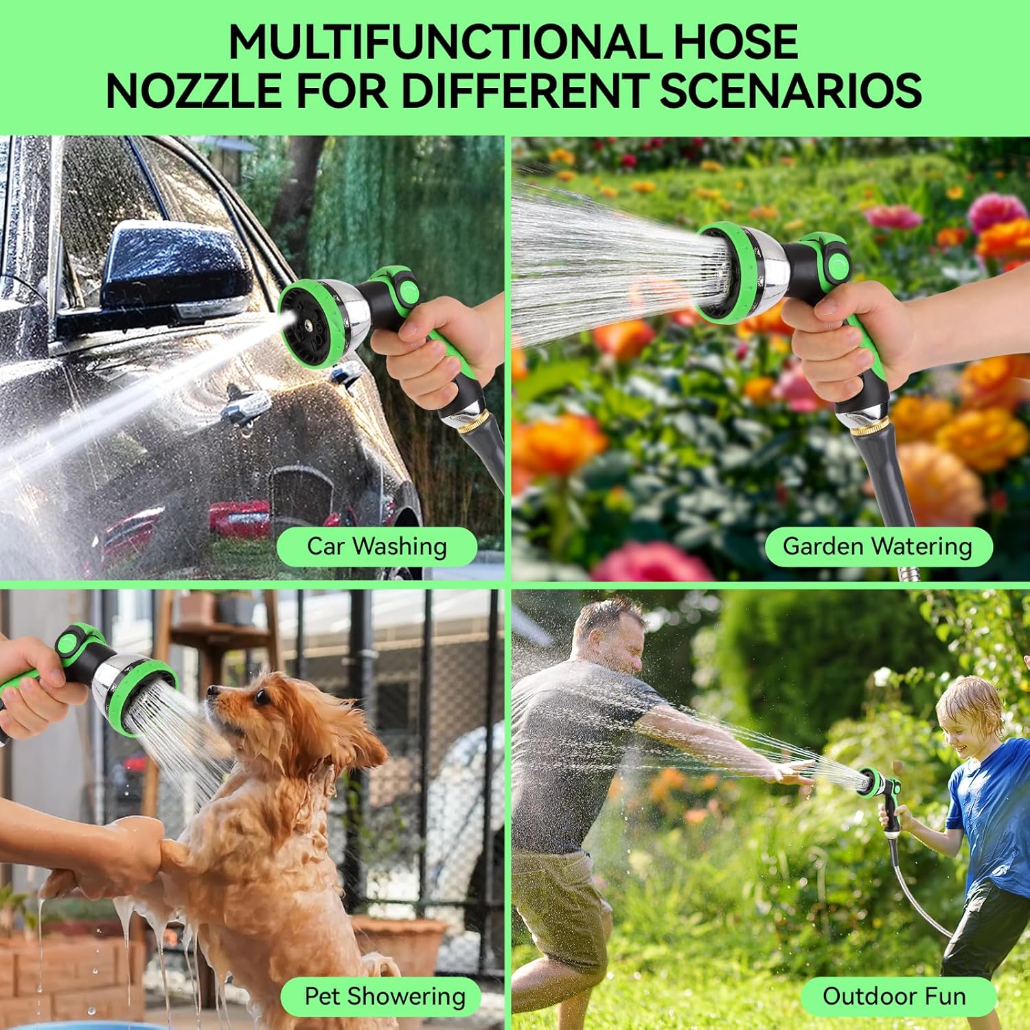 Thumbnail 5 de AnyEasy Garden Water Hose Nozzle 10 modes