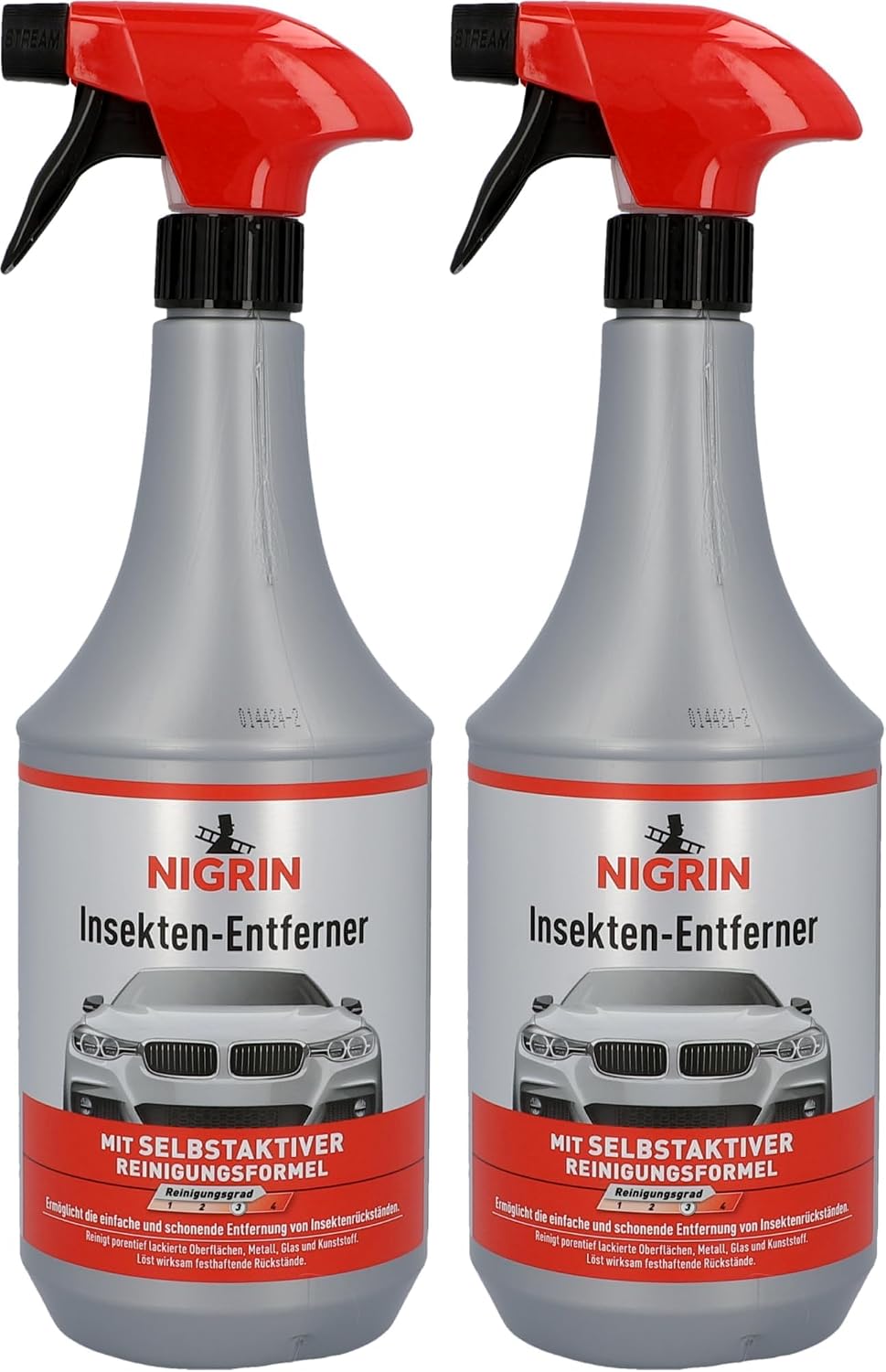 Detalle 2 de NIGRIN Insektenentferner, 1000 ml – selbstaktiver Reinigungsprozess ohne Druckwäsche