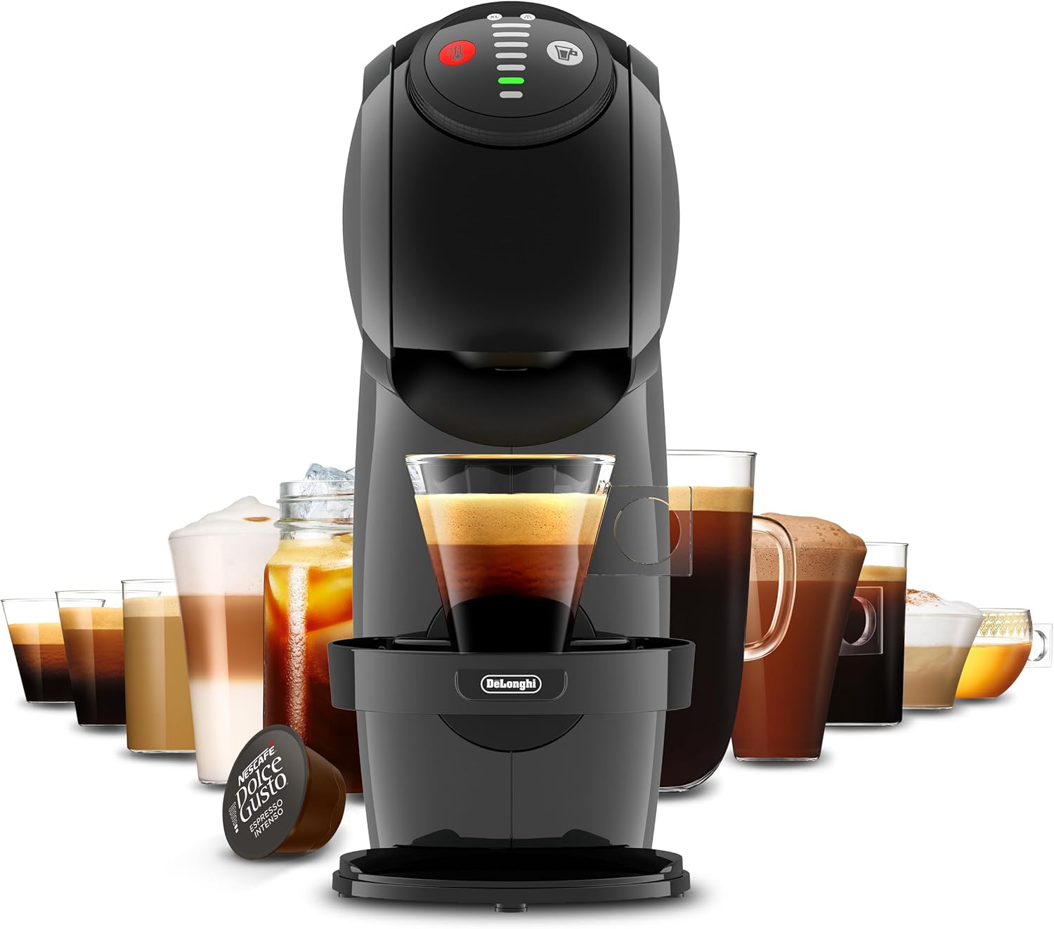 Thumbnail 5 de NESCAFÉ Dolce Gusto Genio S EDG226.A: Compact Pod Coffee Machine for Everyday Coffee Variety