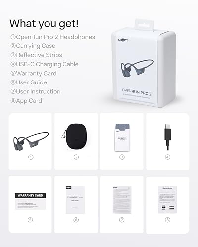 Thumbnail 9 de SHOKZ OpenRun Pro 2 Bone Conduction Bluetooth Headphones — Black