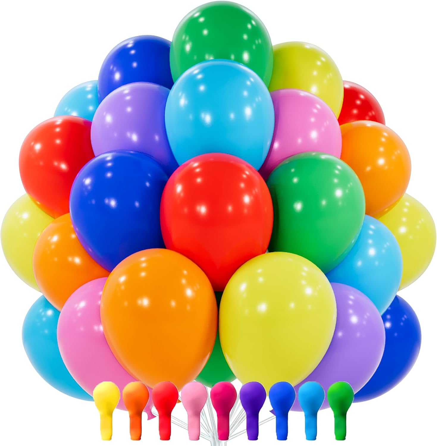 Detalle de PartyWoo Latex Balloons 12-Inch