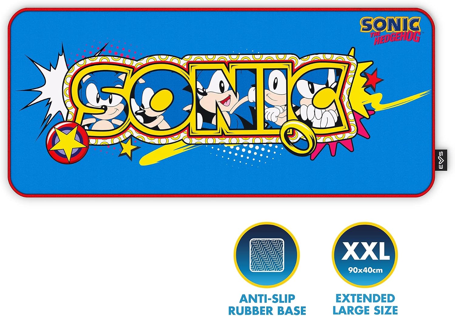 Detalle 2 de Energy Sistem ESG Sonic, tapis gaming XXL
