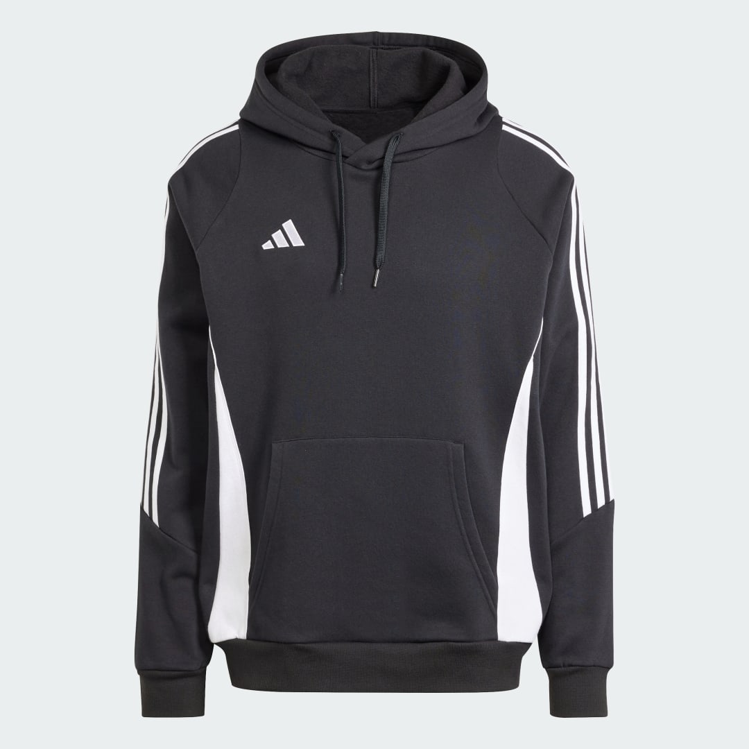 Detalle de Sudadera con capucha Tiro 24 de Adidas (negro)