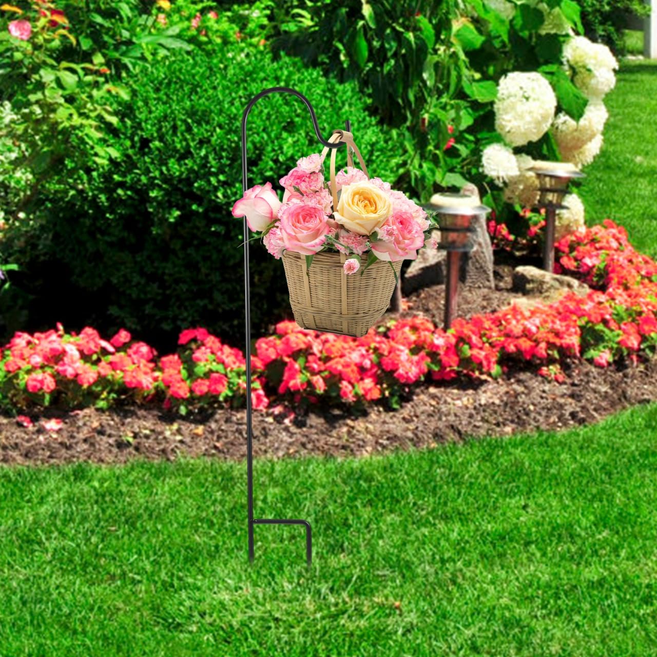 Thumbnail 5 de Milisten Shepherd Hook 16.54in Garden Hooks