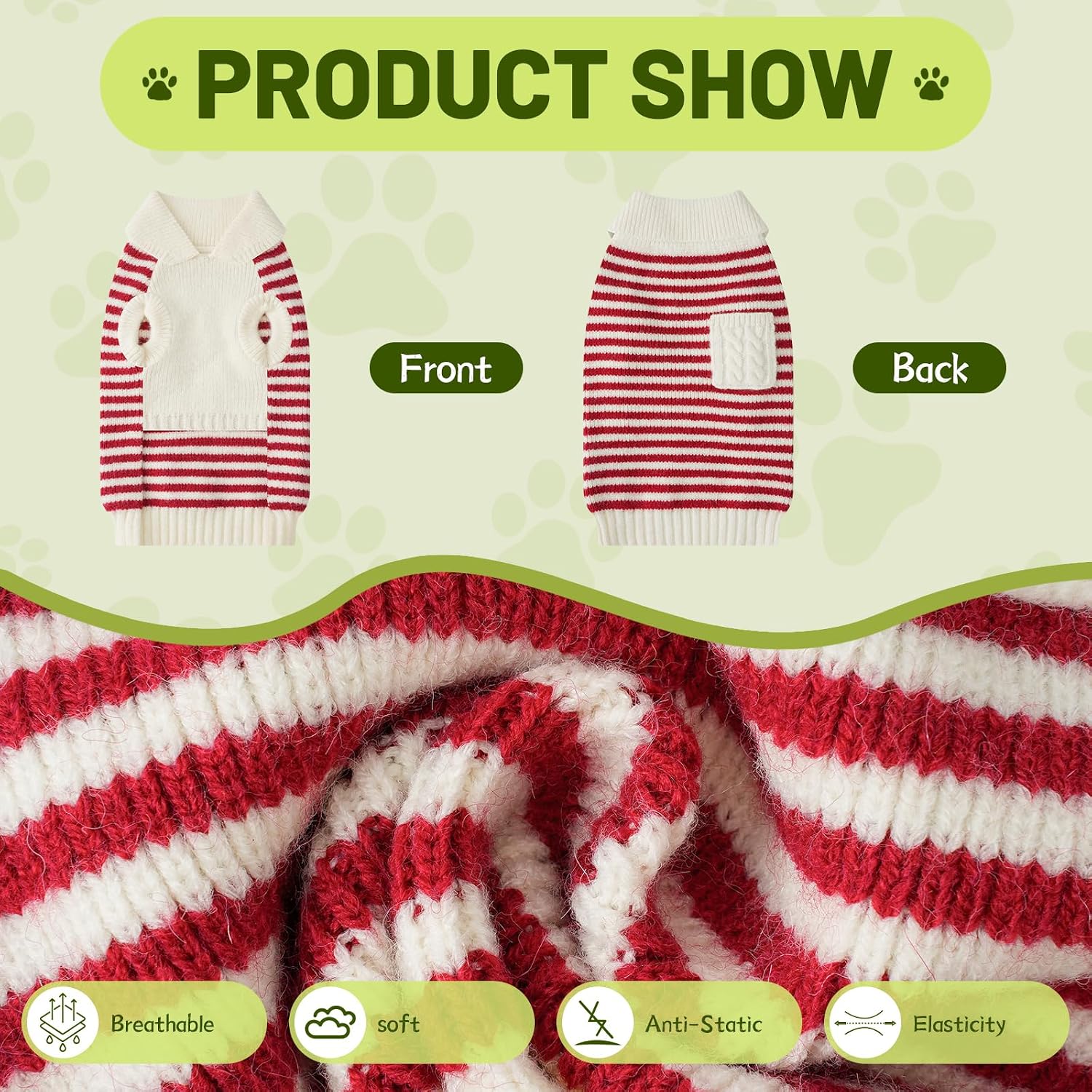 Thumbnail 4 de Dog Sweater, XL