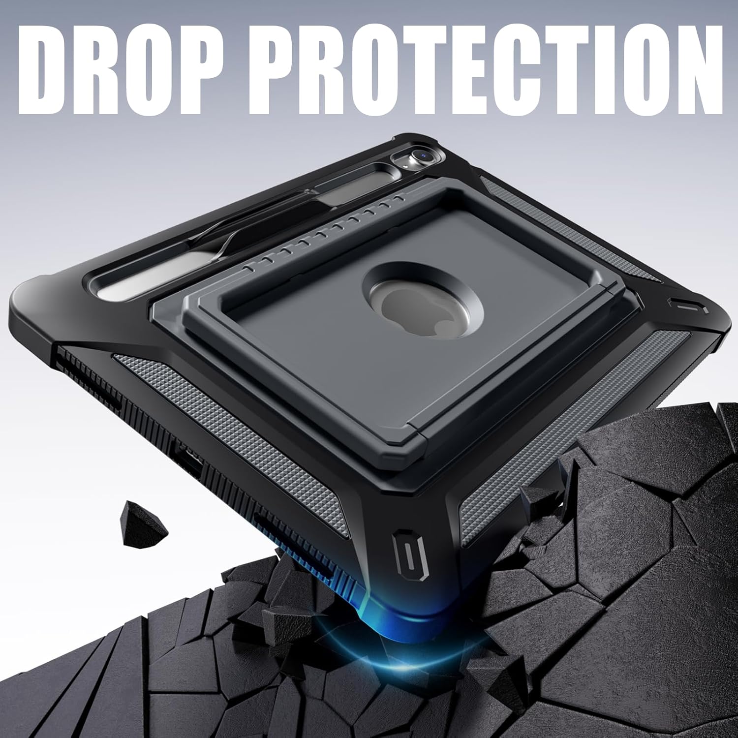 Detalle 2 de Vobafe iPad A16 case 180° stand