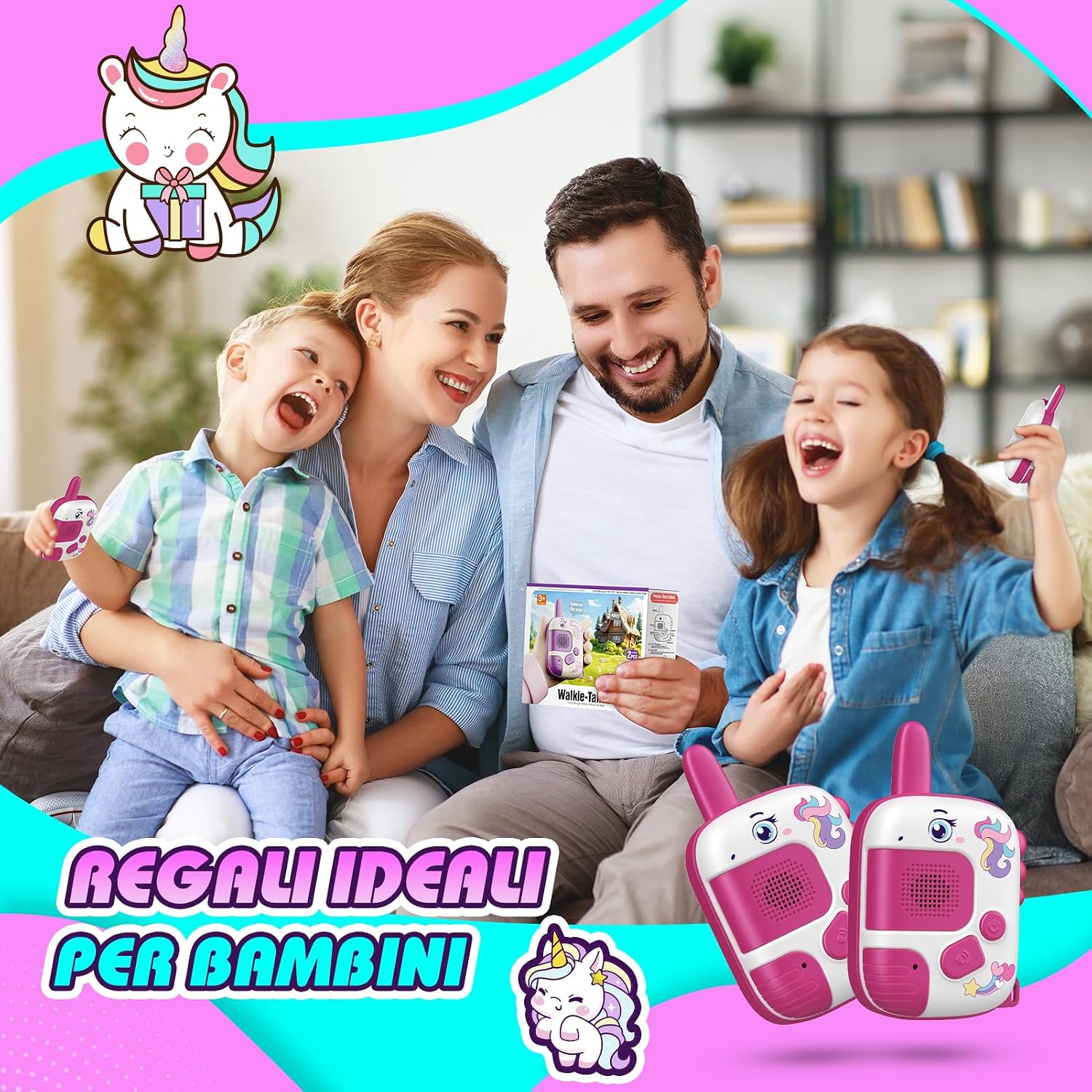 Thumbnail 6 de Walkie-Talkie Unicorno 300 m