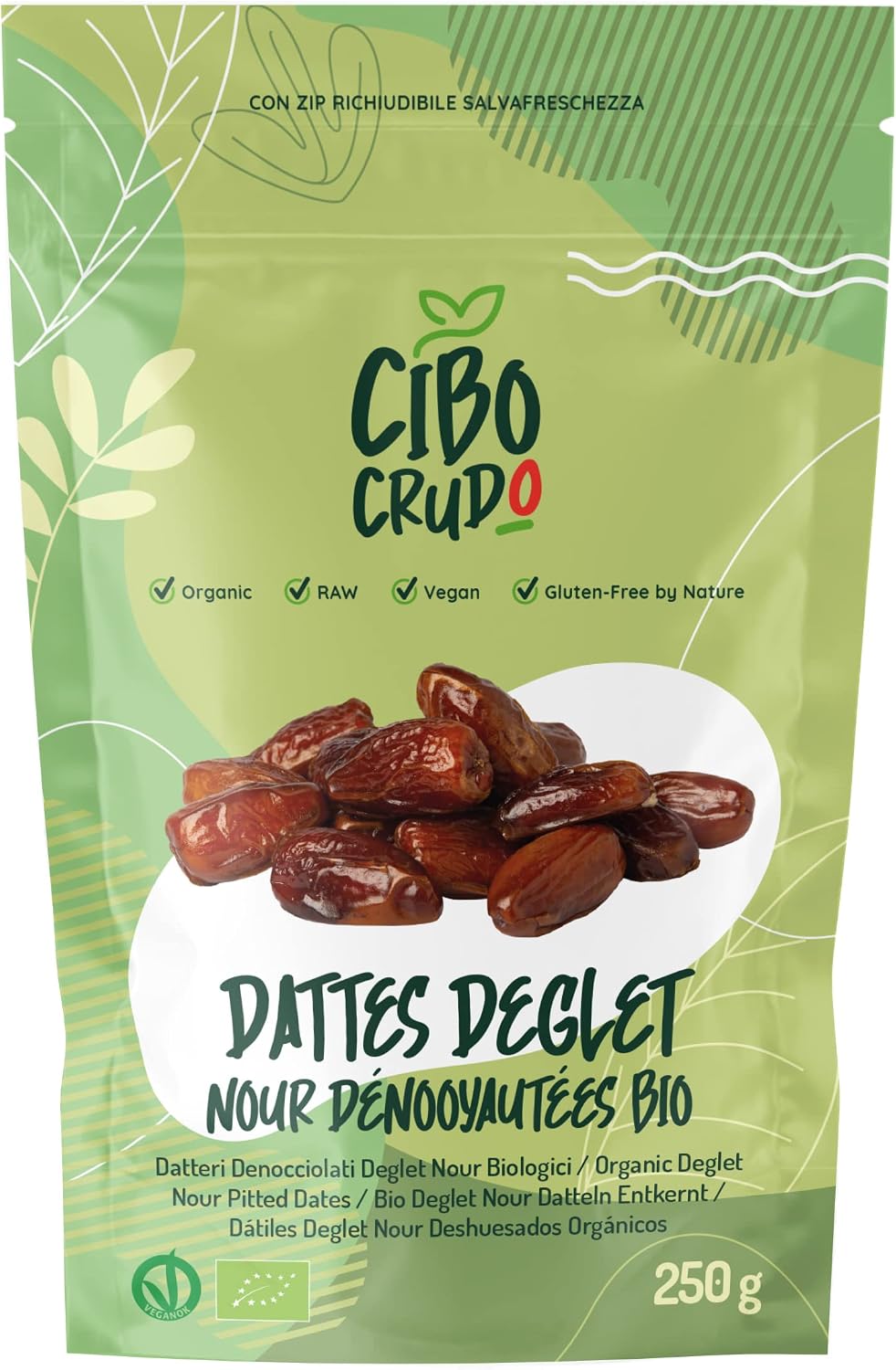 Detalle de Dattes Medjool Bio Premium – 1,5 kg, Géantes et Crues, Riches en Fibres