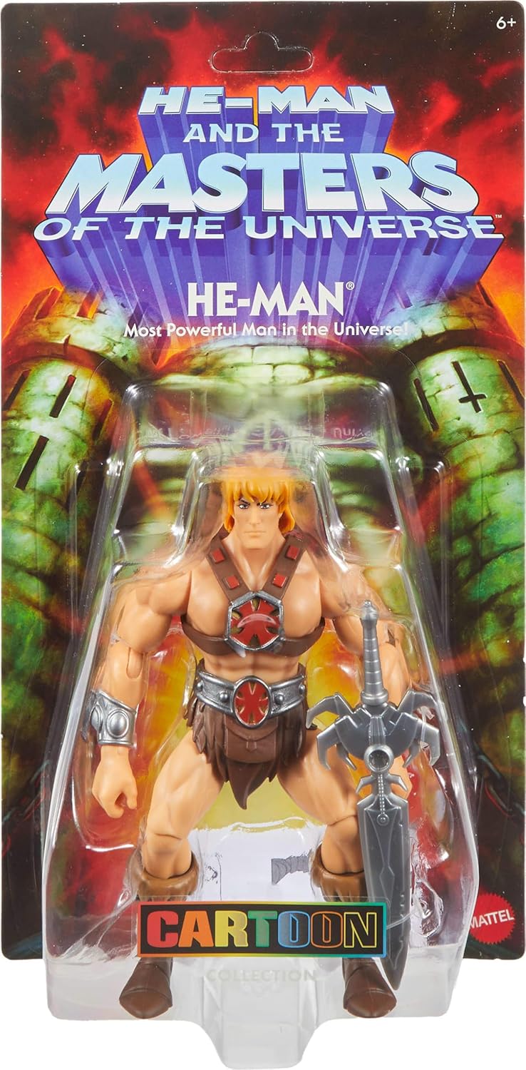 Thumbnail 1 de Figurine articulée Musclor Masters of the Universe Origins (14 cm) – Cartoon Les Maîtres de l’Univers, JHJ91
