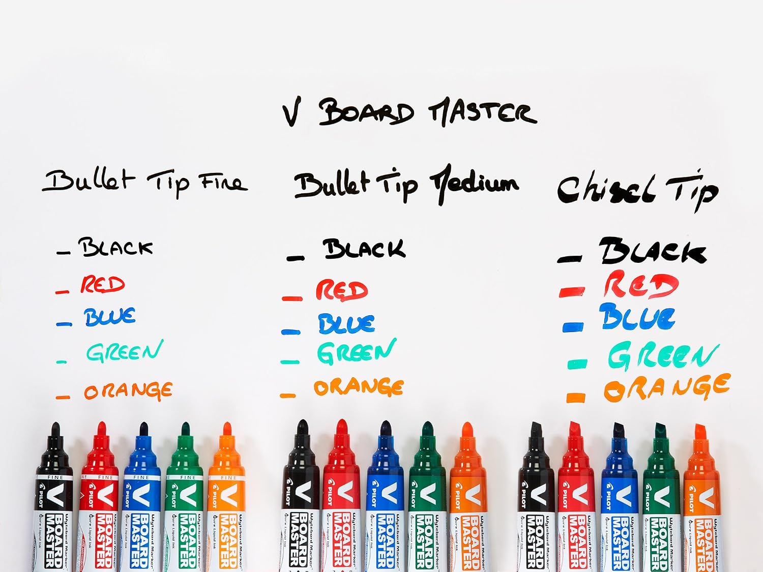 Thumbnail 5 de PILOT - 5 V-Board Master: Marqueur Tableau Blanc Rechargeable à Pointe Conique 6,0 mm